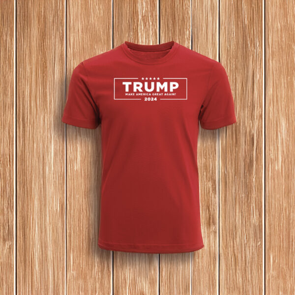 Official 2024 Trump Red T-Shirt