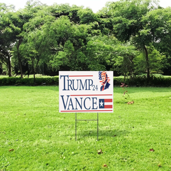 President Trump Supporter Yard Sign