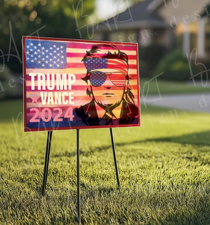 Printable Trump 2024 & Vance Yard Sign | 18x24 Inch Campaign Sign | Trump Digital Download 5 Printable Trump 2024 & Vance Yard Sign 18x24 Inch Campaign Sign Trump Digital Download1