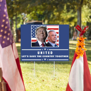 Pro Donald Trump Yard Sign 7 Pro Donald Trump Yard Sign, United Political Sign, RFK Jr Yard Sign, Election Sign, Trump Vance