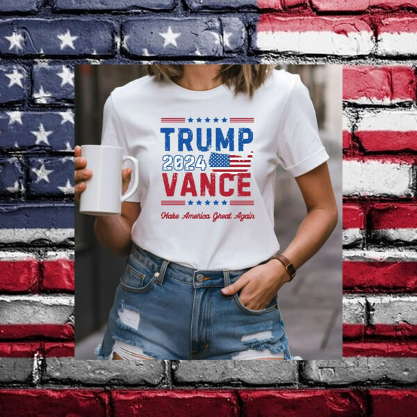 Trump 2024 Shirt Trump Vance 24 Trump 2024 Election JD Vance Shirt MAGA Trump 2024 Merchandise Trump Never Surrender Donald Trump TShirt