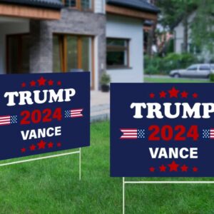 Trump 2024 Vance Yard Sign, Trump Sign, Patriotic Yard Sign, Republican Gift, Donald Trump 2024, Political Lawn Sign, Yard Sign, MAGA 7 Trump 2024 Vance Yard Sign, Trump Sign, Patriotic Yard Sign, Republican Gift, Donald Trump 2024, Political Lawn Sign, Yard Sign, MAGA3