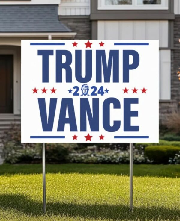 Trump For President Yard Sign, Trump Vance 2024, Presidential Election 2024, Donald Trump Lawn Sign, Trump Vance Yard Sign, Trump Supporter3