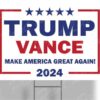 Trump Vance 2024 Donald Trump JD Vance 2024 Sign GOP Yard Sign Republican Yard Sign Trump Running Mate Yard Sign 2024