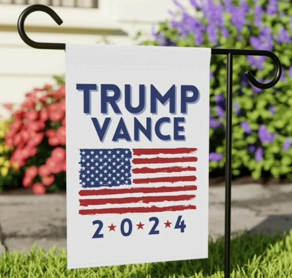 Trump Vance 2024 Flag Design - Garden & House Banner2