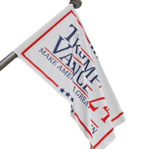 Trump Vance 2024 Flag, Trump Vance House Flag, Trump JD Vance 2024 Election Flag, Campaign Flag for Home, 36X24 Yard Flag, Trump Flag2