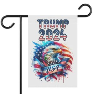 Trump Vance 2024 Garden Banner, Take America Back, Patriotic Yard Decor, American Flag Garden Sign, 12"x18" Yard Flag, Political Yard Sign 5 Trump Vance 2024 Garden Banner, Take America Back, Patriotic Yard Decor, American Flag Garden Sign, 12x18 Yard Flag, Political Yard Sign2