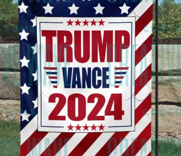 Trump Vance 2024 Garden Flag 12x18