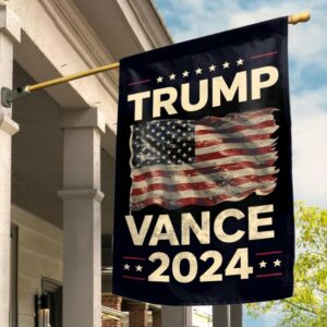 Trump Vance 2024 Garden Flag, Trump JD Vance Flag, Trump 2024 Election, Trump Fight Flag, Trump Never Surrender, Trump Vance Flag UM1F151