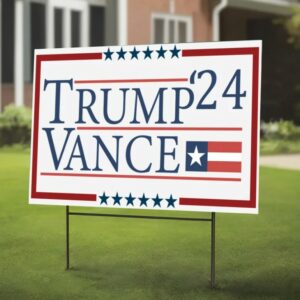 Trump Vance 2024 Yard Sign, Custom Donald Trump Yard Sign, Trump For President, MAGA 2024 Yard Sign, Election Yard Sign, Political Yard Sign 6 Trump Vance 2024 Yard Sign, Custom Donald Trump Yard Sign, Trump For President, MAGA 2024 Yard Sign, Election Yard Sign, Political Yard Sign2