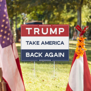 Trump Vance 2024 Yard Sign, Donald Trump For President 2024 7 Trump Vance 2024 Yard Sign, Make America Great Again