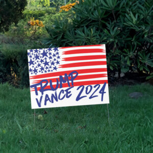 Trump Vance 2024 Yard Sign, Political Campaign Sign 7 Trump Vance 2024 Yard Sign, Political Campaign Sign