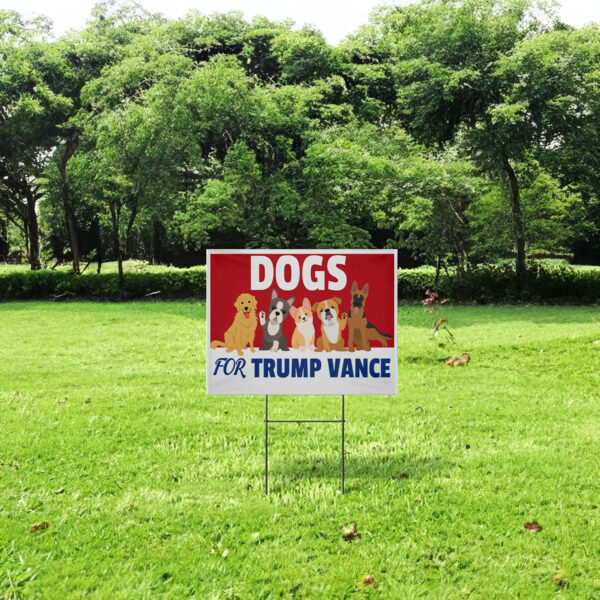 Trump Vance 2024 Yard Sign, Presidential election yard decor