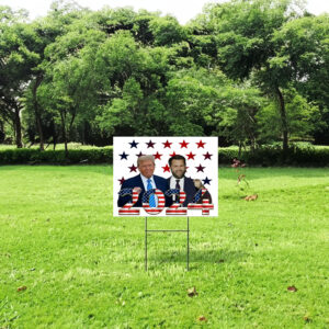 Trump Vance 2024 Yard Sign-Trump For President 2024 Flag 5 Trump Vance 2024 Yard Sign-Trump For President 2024