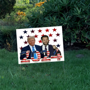 Trump Vance 2024 Yard Sign-Trump For President 2024 Flag 7 Trump Vance 2024 Yard Sign, Trump For President 2024