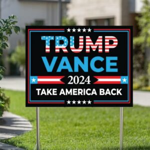 Trump Vance 2024 Yard Sign, Trump President Vance Vice President 2024, Donald Trump Yard Sign, Trump Vote Yard Sign, Double Sided 7 Trump Vance 2024 Yard Sign, Trump President Vance Vice President 2024, Donald Trump Yard Sign, Trump Vote Yard Sign, Double Sided3