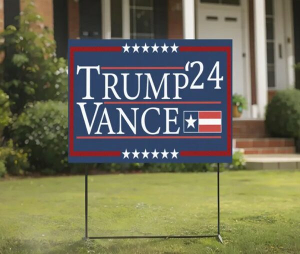 Trump Vance 2024 Yard Sign, Trump Vance 2024 Lawn Sign, Trump For President 2024, Election Trump Posters, President Trump Support Yard Sign2