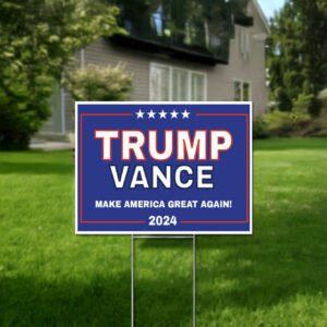 Trump Yard Sign, Unity 2024 Sign 6 Trump Vance 2024 Yard Sign US
