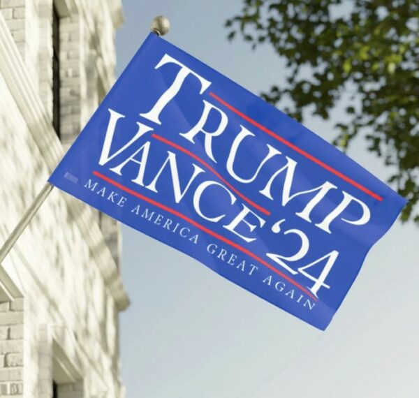 Trump Vance Flag President Trump Flag Donald Trump Flag Trump Boat Flag Trump Fist Pump Flag MAGA Flag Donald Trump Merch Patriotic Flag