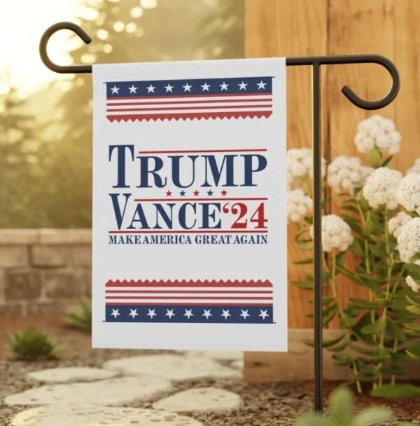 Trump Vance Flag, Trump Garden Flag, Trump 2024 Garden Flag, MAGA Garden Flag, Republican Yard Flags, Political Home Banner, Trump Flag2