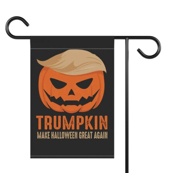 Trump Vance Flag, Trump Garden Flag, Trump Halloween Flag, MAGA Garden Flag, Republican Yard Flags, Political Home Banner, Trump Flag1