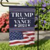 Trump Vance Flag Yard Sign, Double-Sided 12x18 Hanging Garden Flag President Election Republican Outdoor Patriotic Decor, Trump Vance Flag