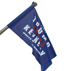 Trump Vance Kennedy 2024 | Unite Our Nation Flag | Patriotic Campaign Flag Available in 3 Sizes 3 Trump Vance Kennedy 2024 Unite Our Nation Flag Patriotic Campaign Flag Available in 3 Sizes1
