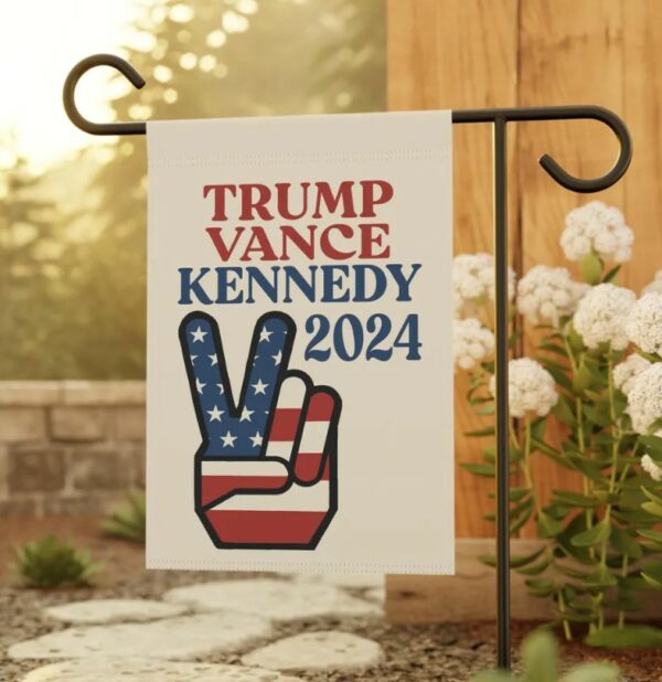 Trump Vance Kennedy Garden Flag 12x18, Maga Garden Flag, Maga Lawn Sign, Trump Supporter, Trump JD Vance Sign, Trumps 2024, Trump Vance Sign2