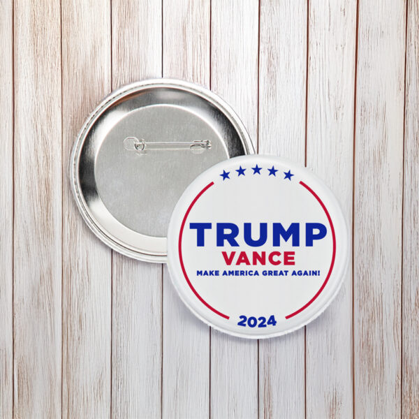 Trump Vance Make America Great Again Button