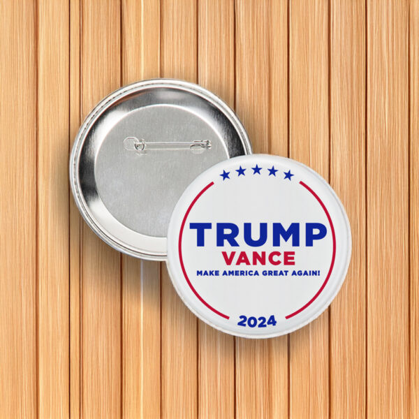 Trump Vance Make America Great Again Buttons