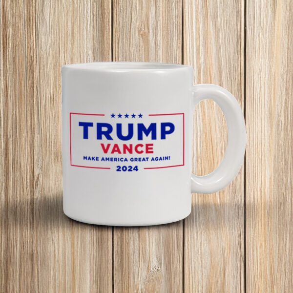 Trump-Vance Make America Great Again White Coffee Mug Us