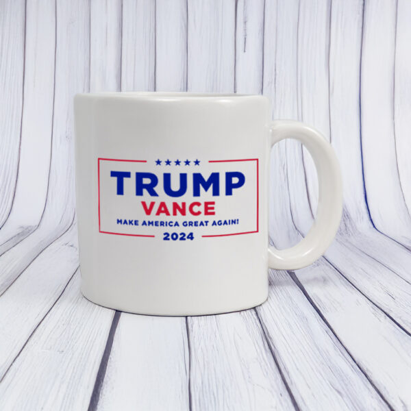 Trump-Vance Make America Great Again White Coffee Mugs