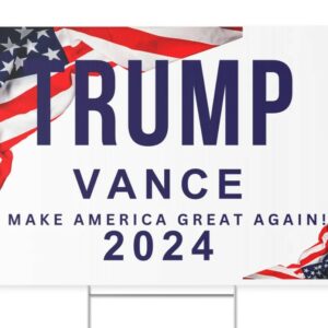 Trump Vance Yard Sign, Presidential Sign, 2024 Election Sign, Trump for president, Republican sign, US President, Trump lawn sign 3 Trump Vance Yard Sign, Presidential Sign, 2024 Election Sign, Trump for president, Republican sign, US President, Trump lawn sign1