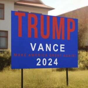Trump Vance Yard Sign, Presidential Sign, 2024 Election Sign, Trump for president, Republican sign, US President. Lawn sign 3 Trump Vance Yard Sign, Presidential Sign, 2024 Election Sign, Trump for president, Republican sign, US President. Lawn sign
