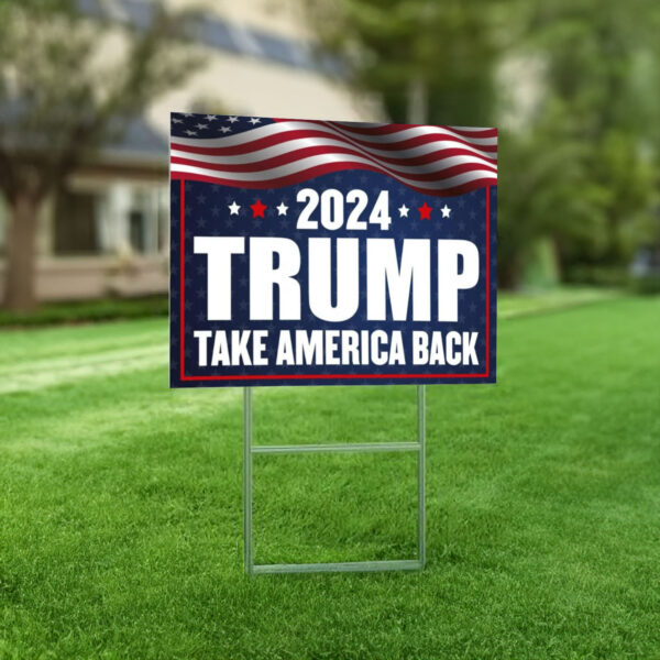 Trump Vance Yard Sign, Trump President Vance, Vice President 2024