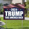 Trump Vance Yard Sign, Trump President Vance, Vice President 2024, Trump Yard Sign, Trump Vote Yard Sign, Double Sided,Take America Back