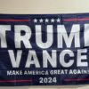 Trump Vance, trump, flags, 2024