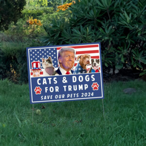 Trump Yard Sign, Pets for Trump, Vote Yard Sign 7 Trump Yard Sign, Pets for Trump, Vote Yard Sign, Election Sign, Trump Vance, Funny Trump 2024