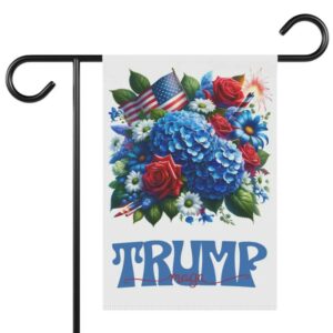 Trump garden flag Trump Vance flag Trump yard sign Republican yard flag MAGA 2024 Election flag Trump floral flag for yard Trump house flag 6 Trump garden flag Trump Vance flag Trump yard sign Republican yard flag MAGA 2024 Election flag Trump floral flag for yard Trump house flag2