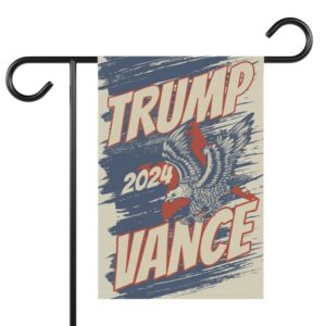 Trump garden flag Trump Vance flag Trump yard sign Republican yard flag MAGA 2024 Election flag Trump floral flag for yard Trump house flag 6 Trump garden flag Trump Vance flag Trump yard sign Republican yard flag MAGA 2024 Election flag Trump floral flag for yard Trump house flag2
