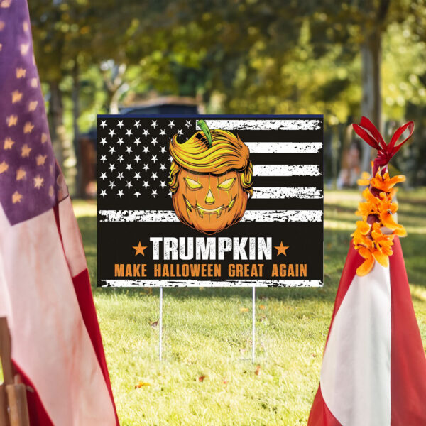 Trumpkin Garden Yard Sign