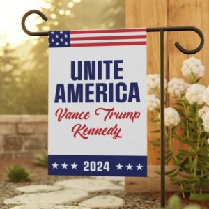 Unite America Flag 2024 Vance Trump Kennedy Garden Flag, Decorative Outdoor Flag, Patriotic Flag for Yard, Garden Flag 2024 5 Unite America Flag 2024 Vance Trump Kennedy Garden Flag, Decorative Outdoor Flag, Patriotic Flag for Yard, Garden Flag 20241