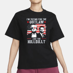 2024 Election Conservative Political Republican Sweater: Ridin' with the Outlaw and the Hillbilly Trump 5 2024 Election Conservative Political Republican Sweater, Ridin With The Outlaw And The Hillbilly Trump Shirt 2