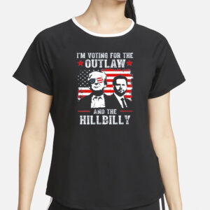 2024 Election Conservative Political Republican Sweater: Ridin' with the Outlaw and the Hillbilly Trump 6 2024 Election Conservative Political Republican Sweater, Ridin With The Outlaw And The Hillbilly Trump Shirt 3