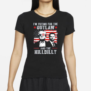 2024 Election Conservative Political Republican Sweater: Ridin' with the Outlaw and the Hillbilly Trump 7 2024 Election Conservative Political Republican Sweater, Ridin With The Outlaw And The Hillbilly Trump Shirt