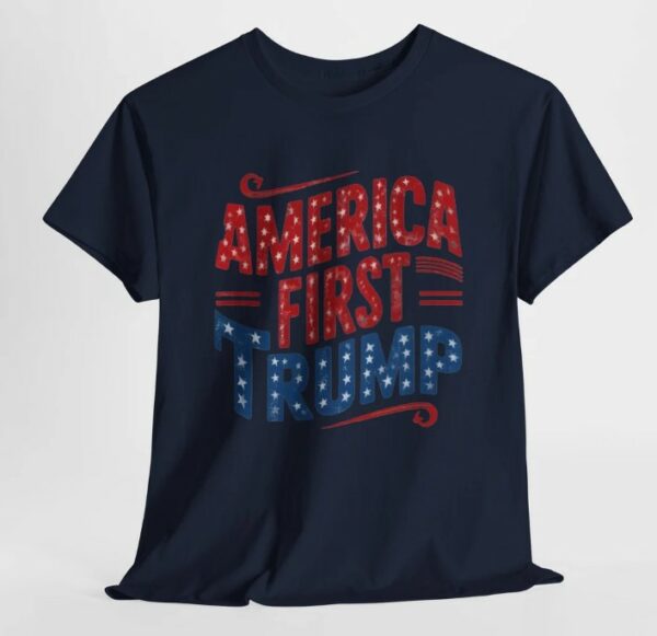 America First Trump Shirt, Trump 2024 Shirt, Republican Gift, Patriotic Shirt, Unisex Tee