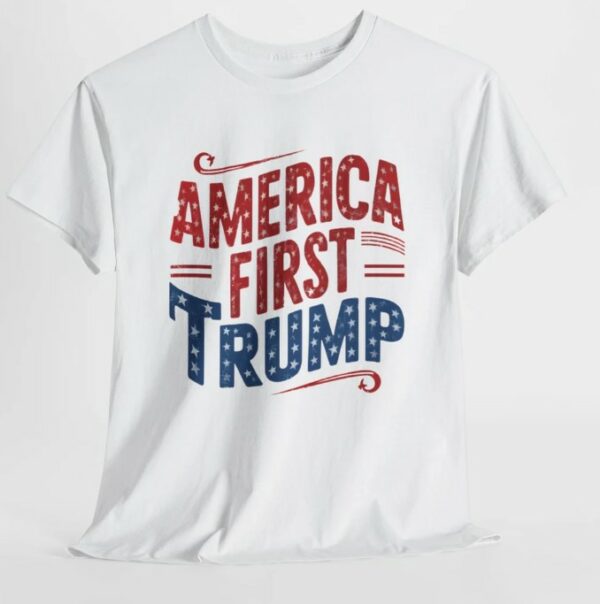 America First Trump Shirt, Trump 2024 Shirt, Republican Gift, Patriotic Shirt, Unisex Tee2