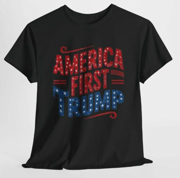 America First Trump Shirt, Trump 2024 Shirt, Republican Gift, Patriotic Shirt, Unisex Tee3