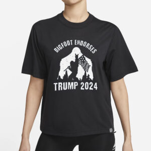 Bigfoot Endorses Trump 2024: Save America with Bigfoot for Trump T-Shirt 5 Bigfoot Endorses Trump 2024, Bigfoot for Trump, Save America T-Shirt1