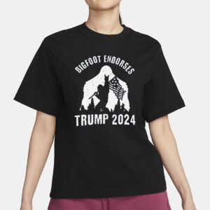 Bigfoot Endorses Trump 2024: Save America with Bigfoot for Trump T-Shirt 6 Bigfoot Endorses Trump 2024, Bigfoot for Trump, Save America T-Shirt2